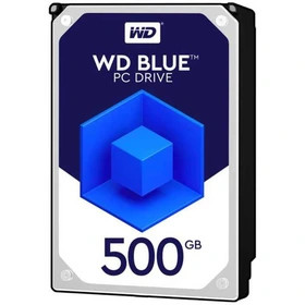 حافظه اچ دی دی اینترنال وسترن دیجیتال مدل آبی ظرفیت 500 گیگابایت استوک